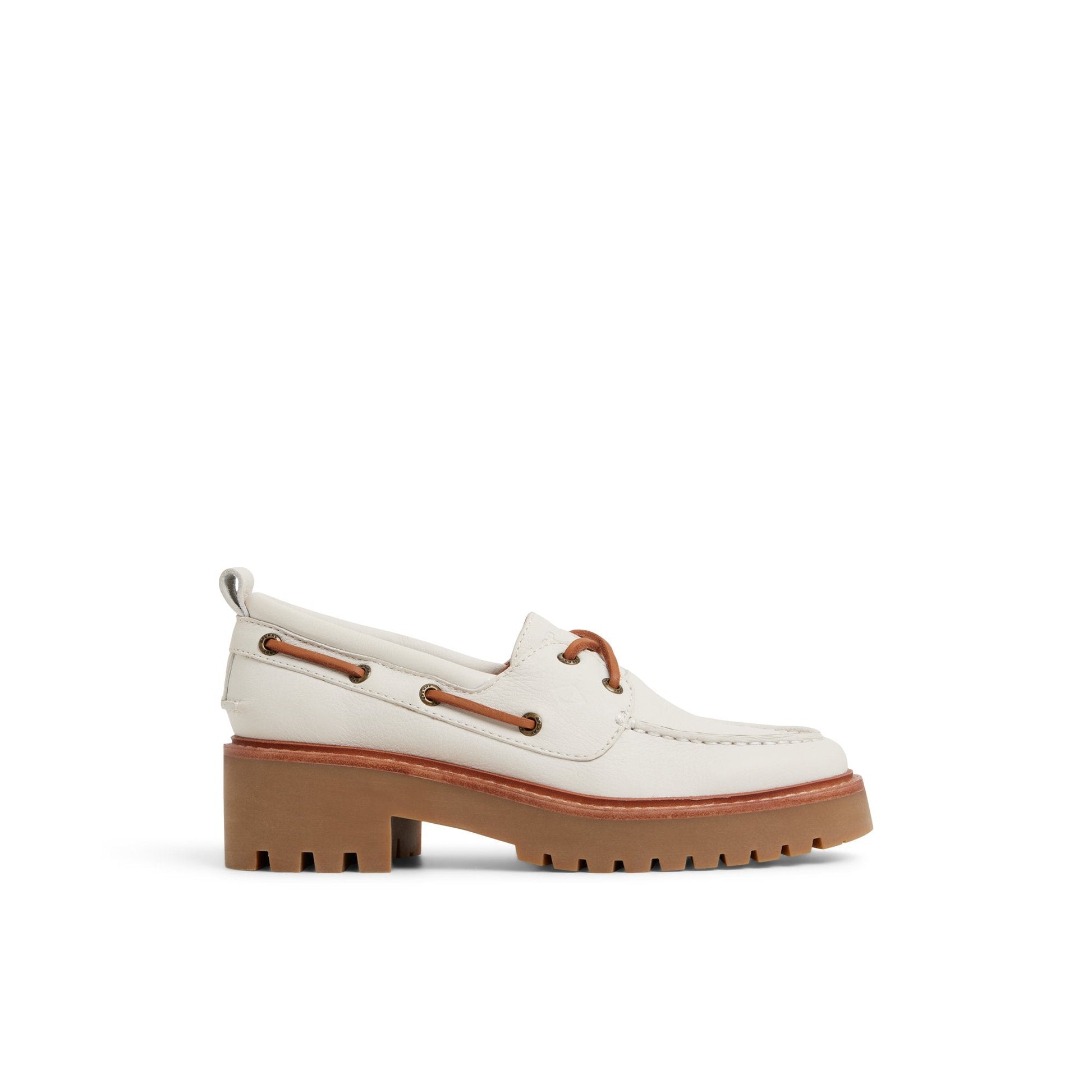 Authentic Original™ Lug 2-Eye Boat Shoe Cream Sperry