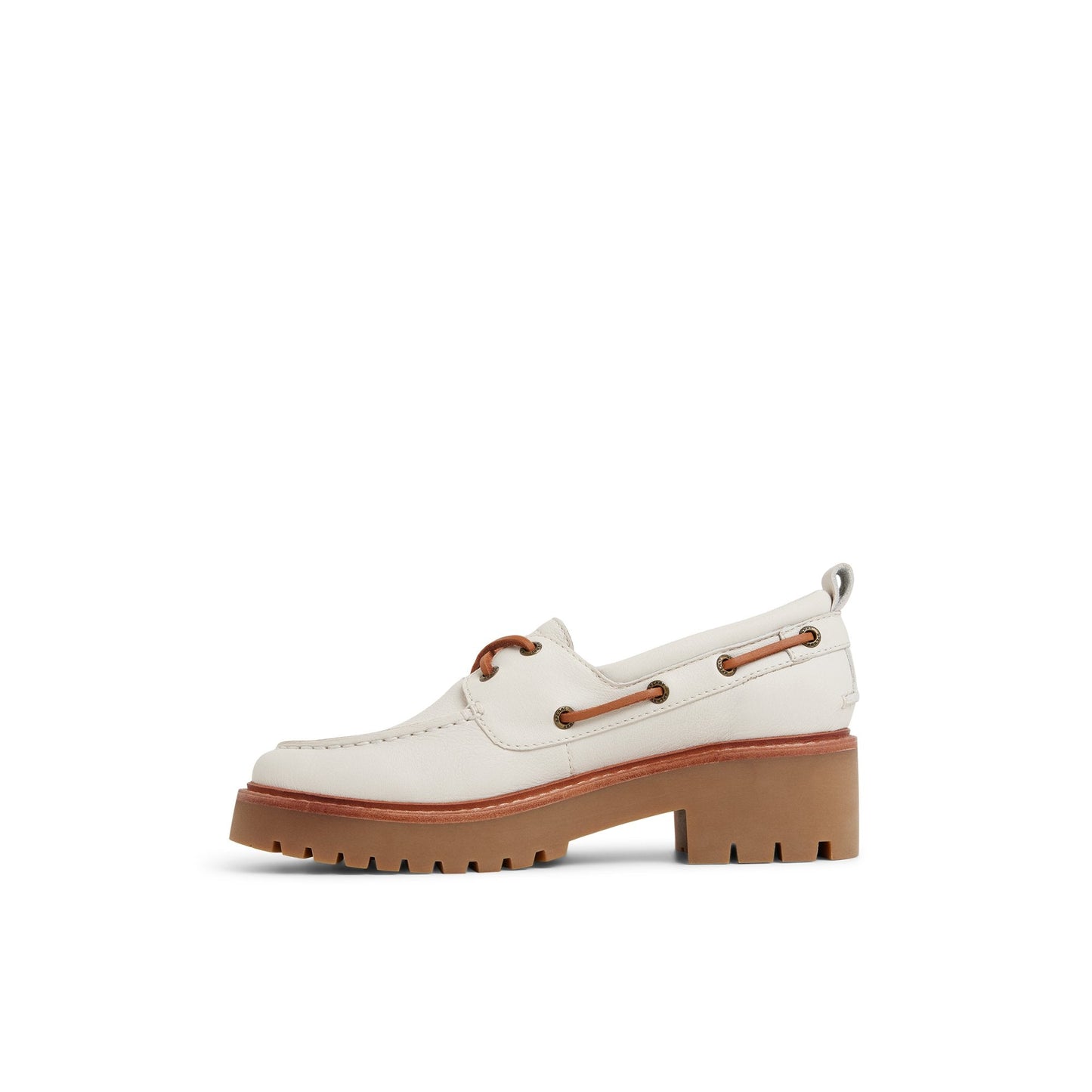 Authentic Original™ Lug 2-Eye Boat Shoe Cream Sperry