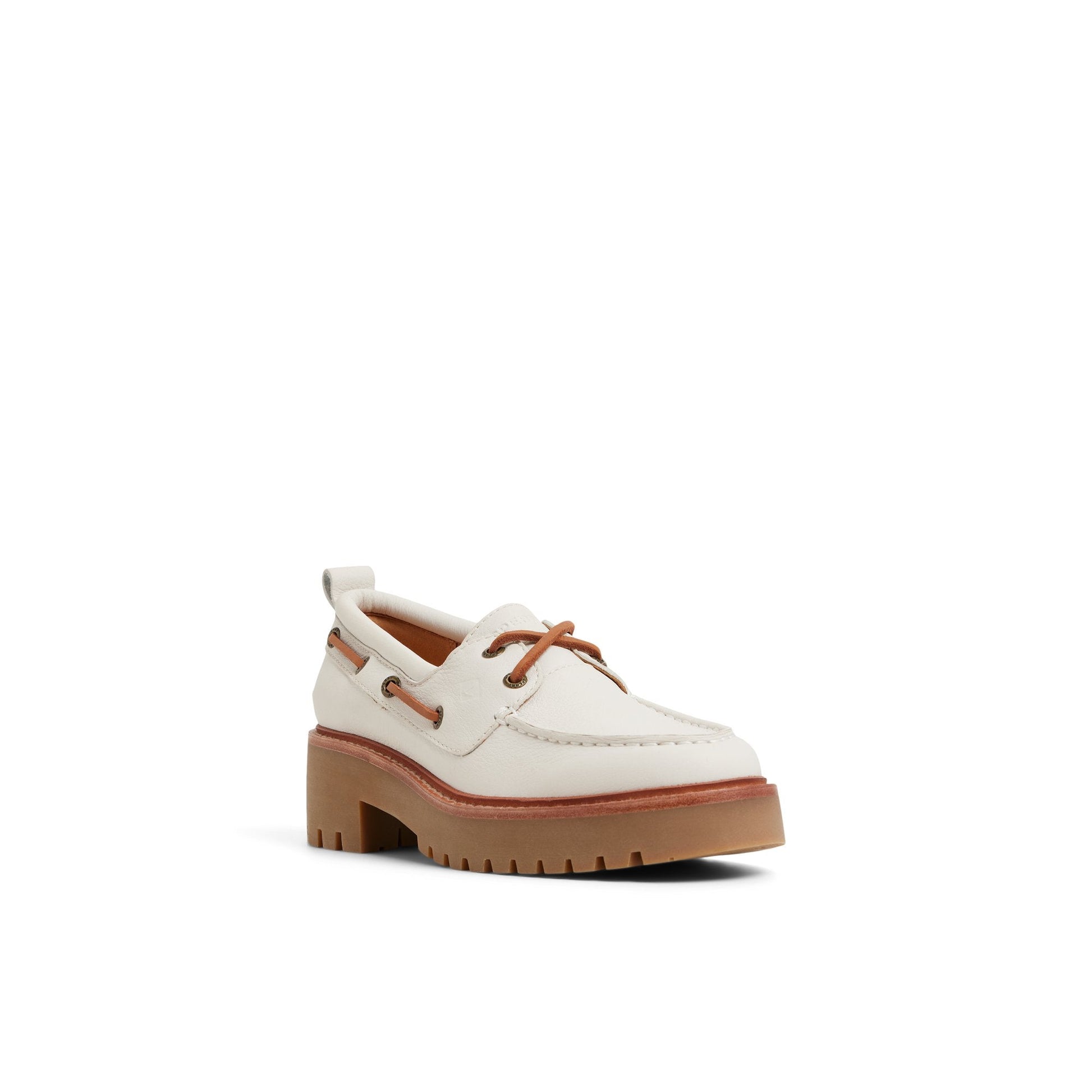 Authentic Original™ Lug 2-Eye Boat Shoe Cream Sperry