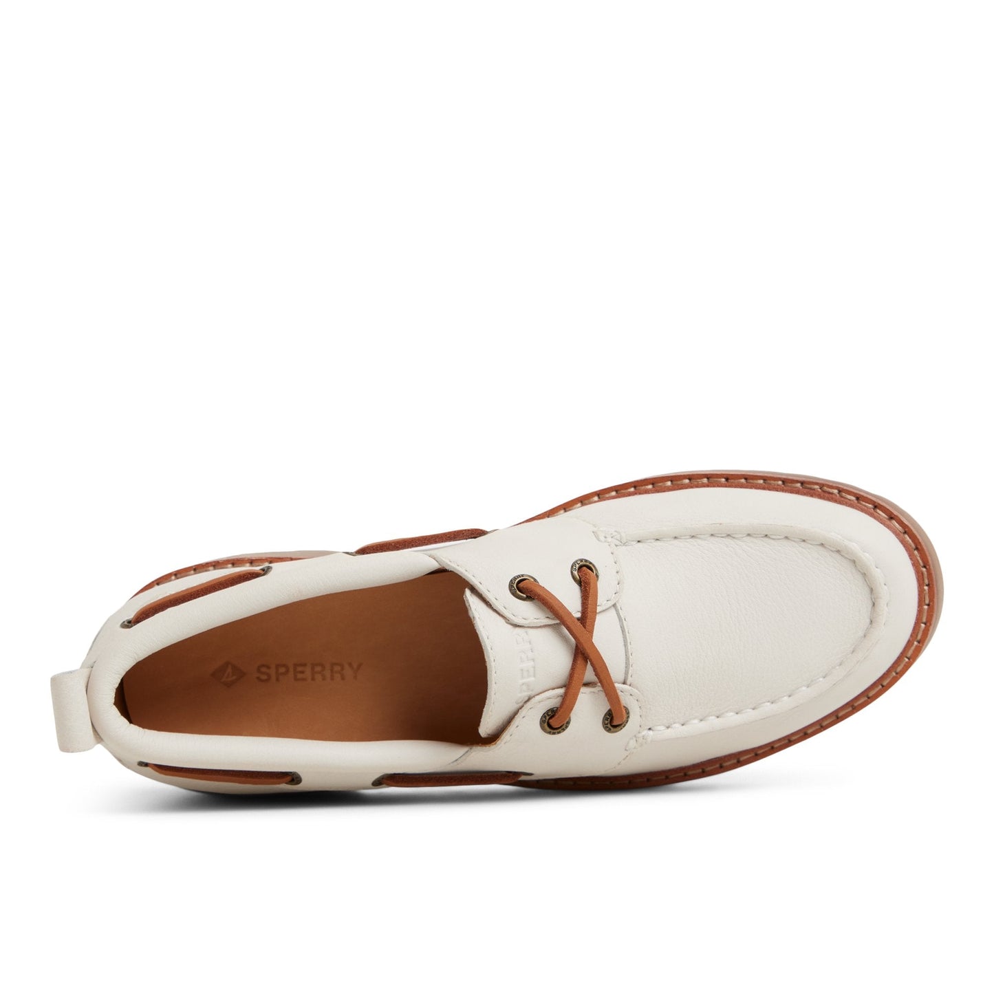 Authentic Original™ Lug 2-Eye Boat Shoe Cream Sperry