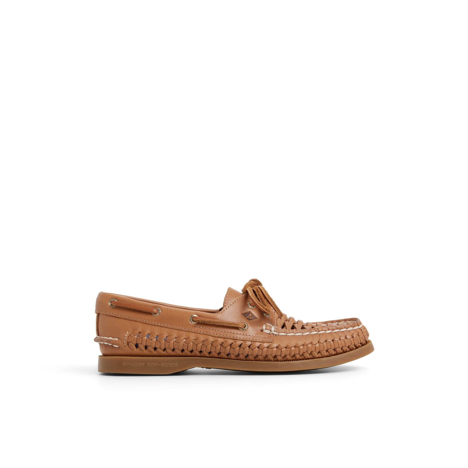 Authentic Original™ 2 Eye Woven Boat Shoe Tan - 2 Sperry
