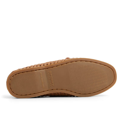 Authentic Original™ 2 Eye Woven Boat Shoe Tan - 2 Sperry