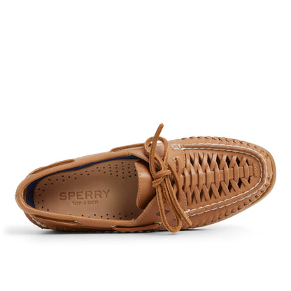 Authentic Original™ 2 Eye Woven Boat Shoe Tan - 2 Sperry