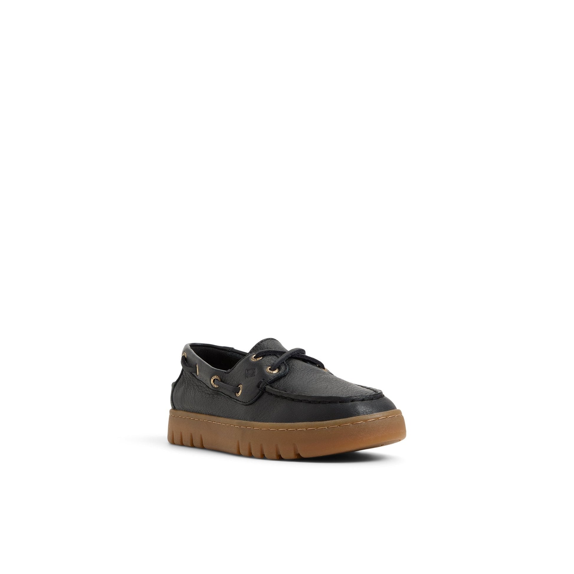Keely Boat Shoe Black Sperry