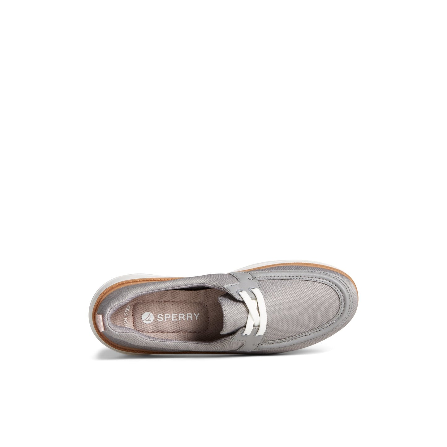 Skipper Boat Shoe Grey Sperry