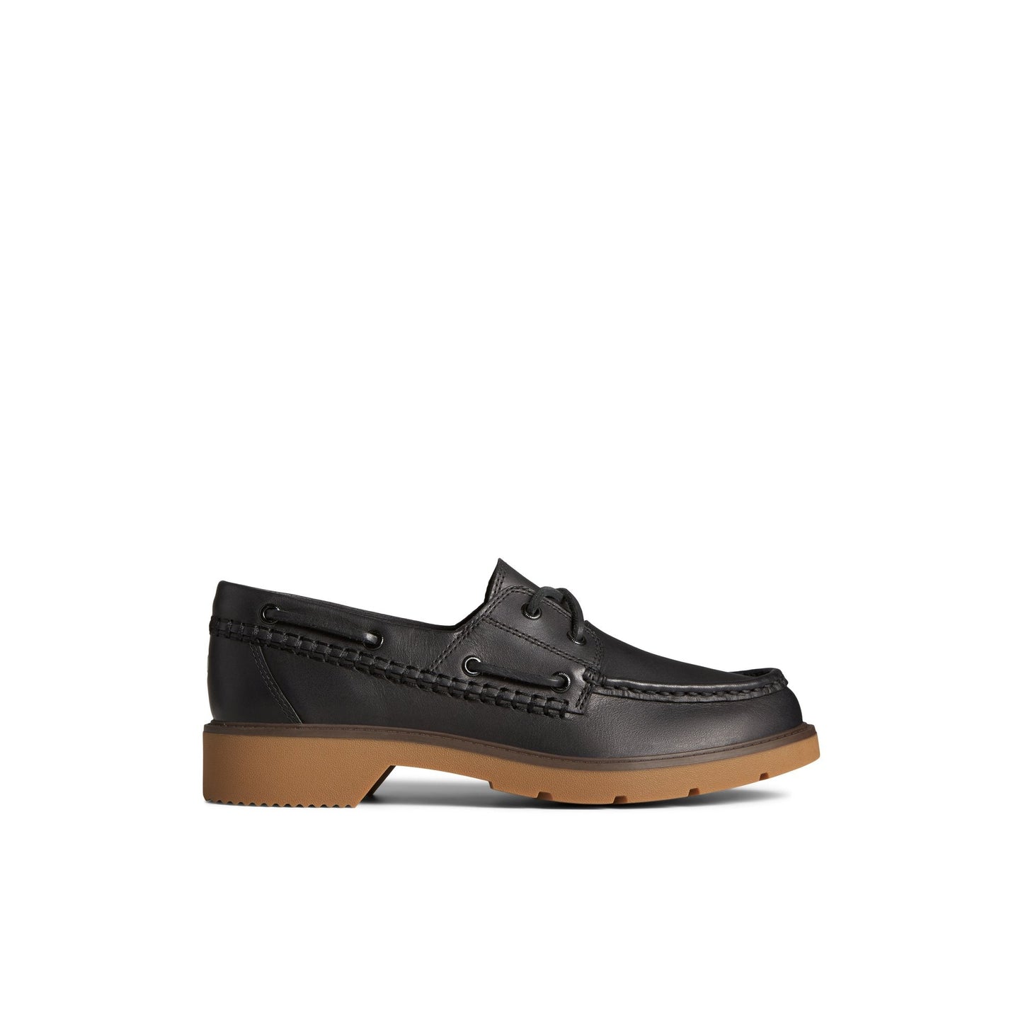 Wells Boat Shoe Black Sperry
