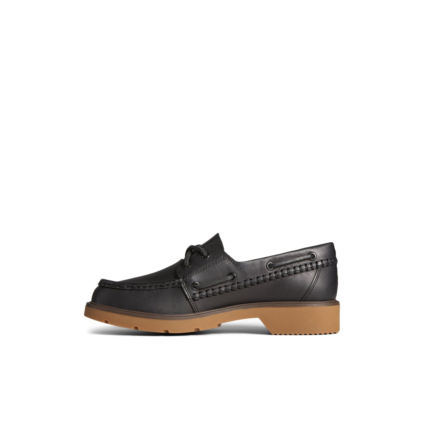 Wells Boat Shoe Black Sperry