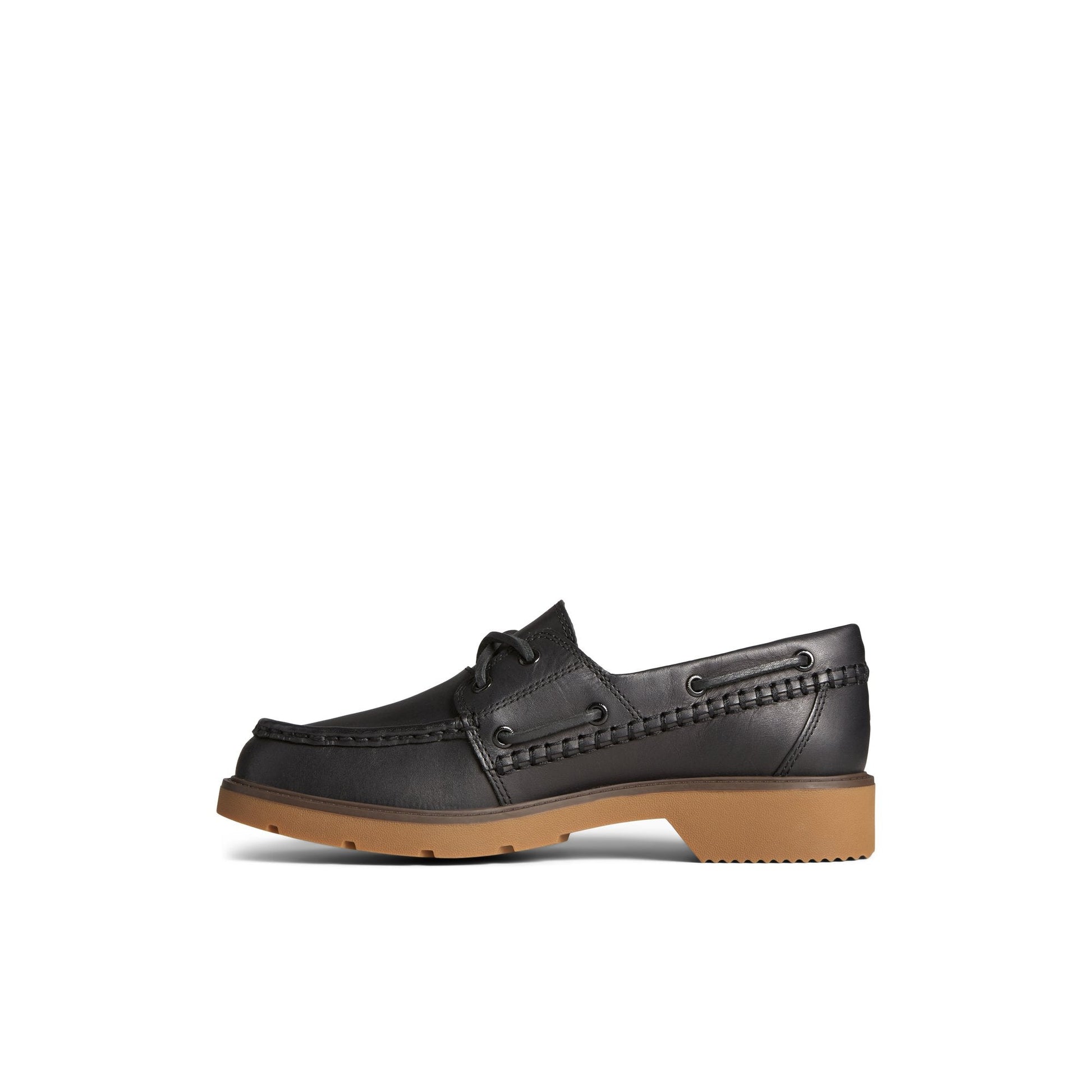 Wells Boat Shoe Black Sperry