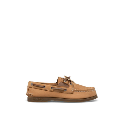 Aosliponklea Dark Brown Kids Boat Shoes Sperry