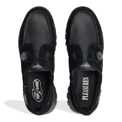 Sperry x Pleasures 3-Eye Vibram Turn-Lock Lug Boat Shoes Sperry