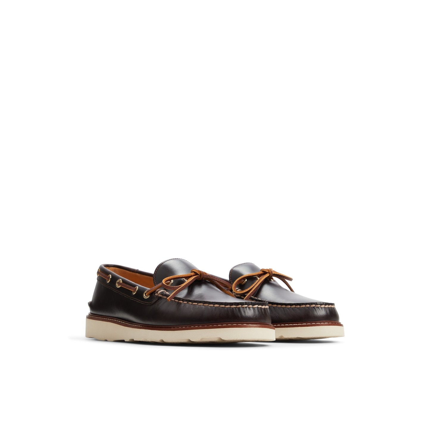 Gold1eyevib Dark Brown Men's Leather Sperry