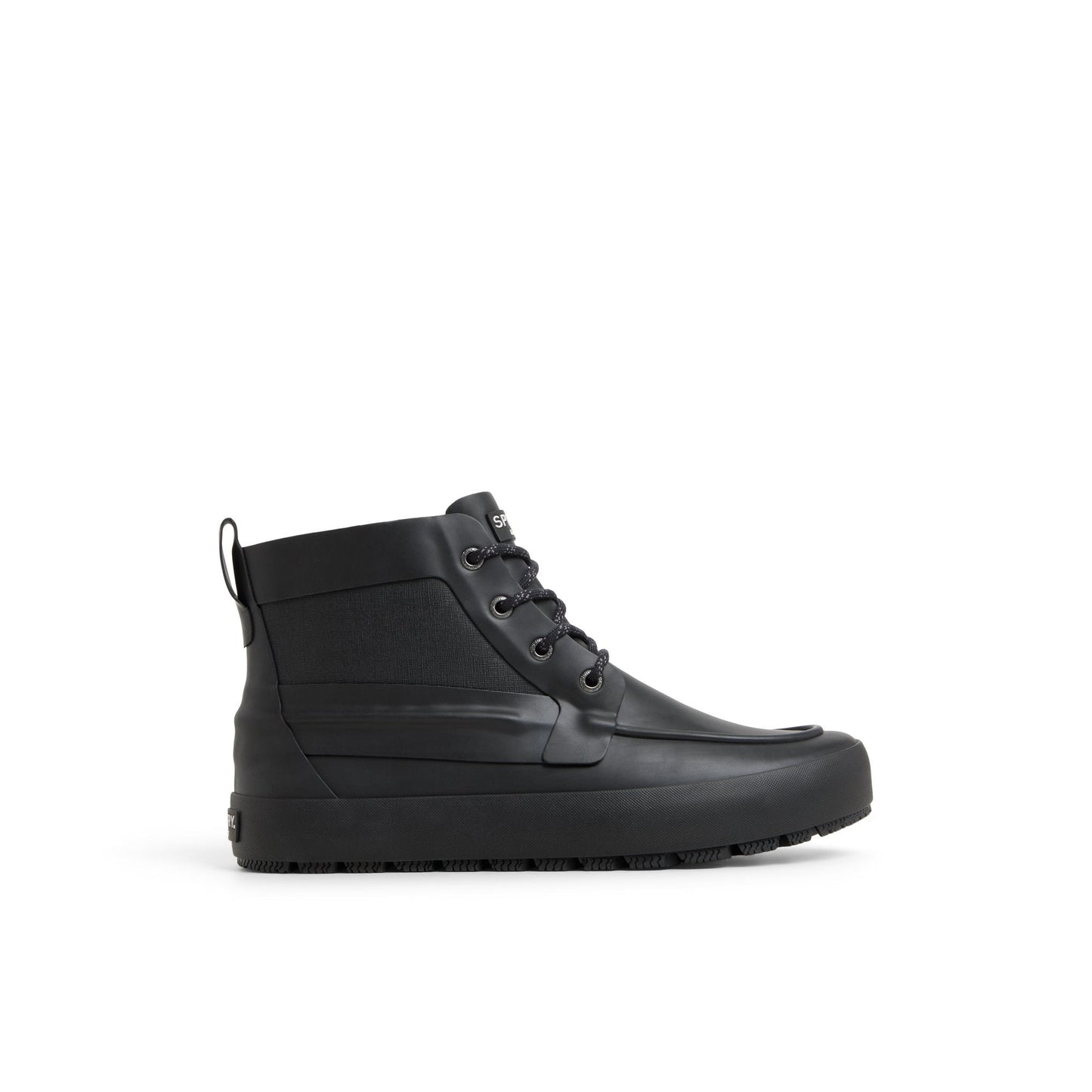 Sleek Lace Up Boot Black Sperry