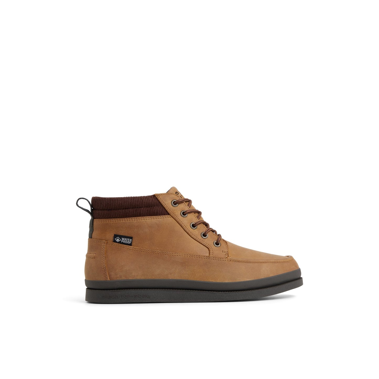 Tour Moc Mid Top Sneaker Tan Sperry