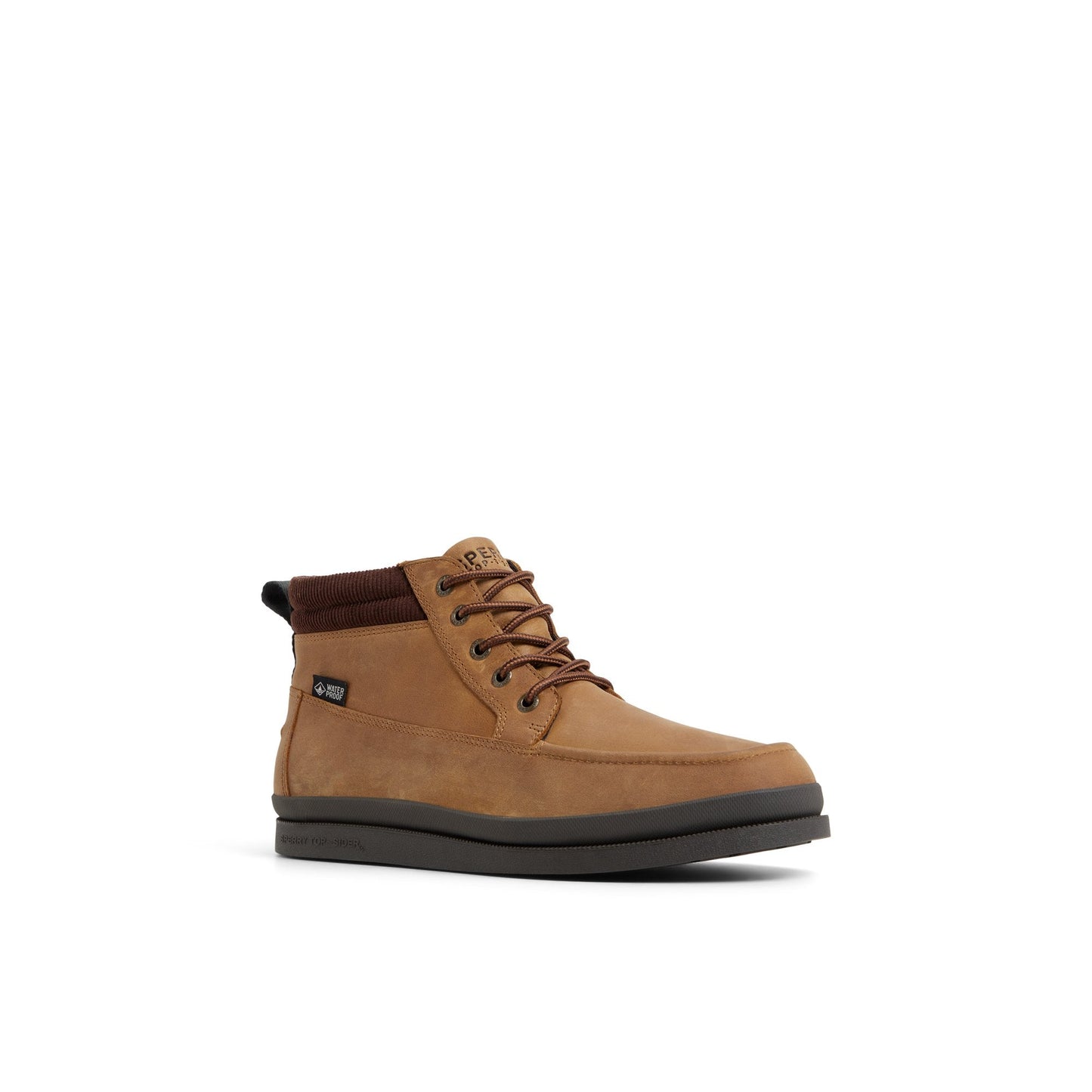 Tour Moc Mid Top Sneaker Tan Sperry