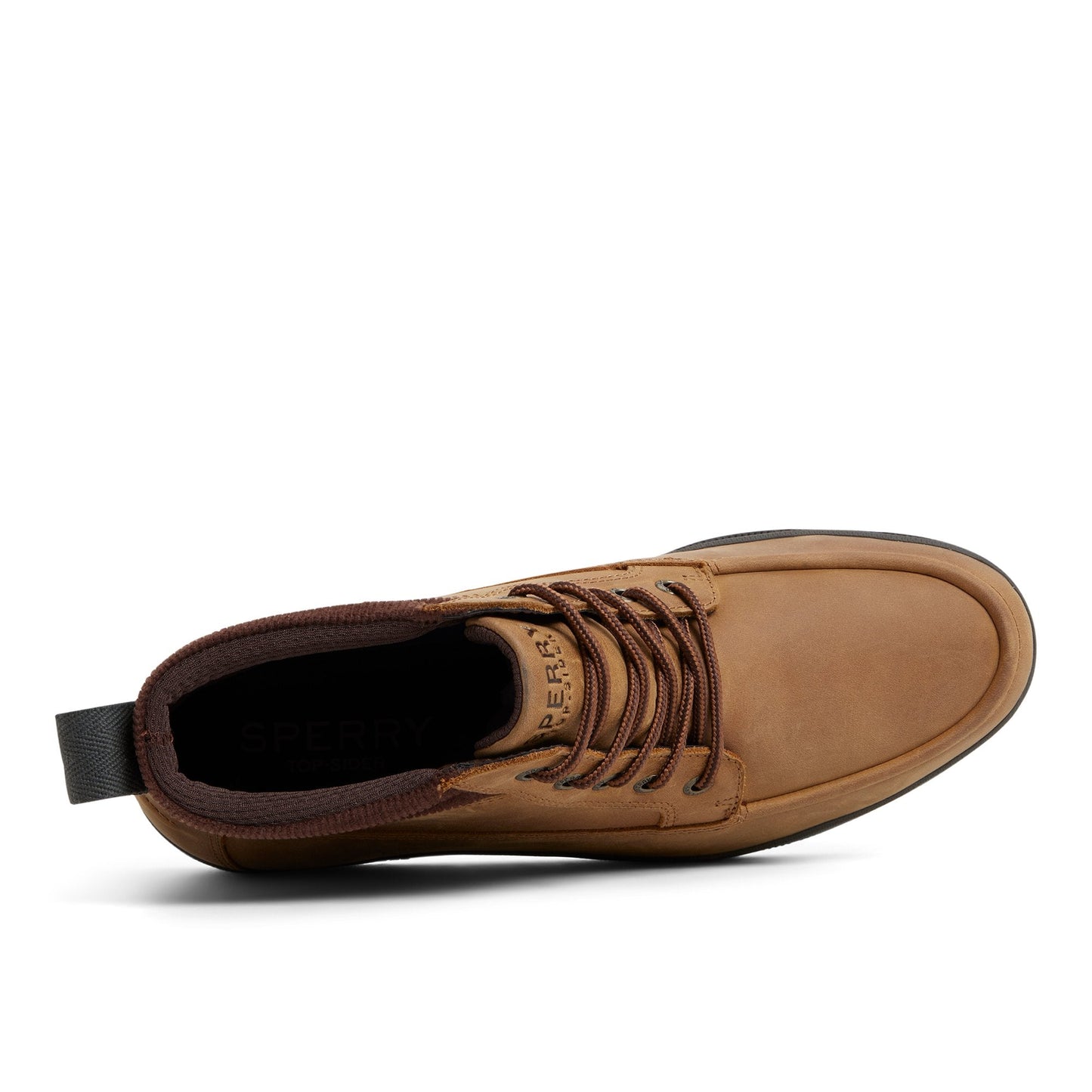 Tour Moc Mid Top Sneaker Tan Sperry