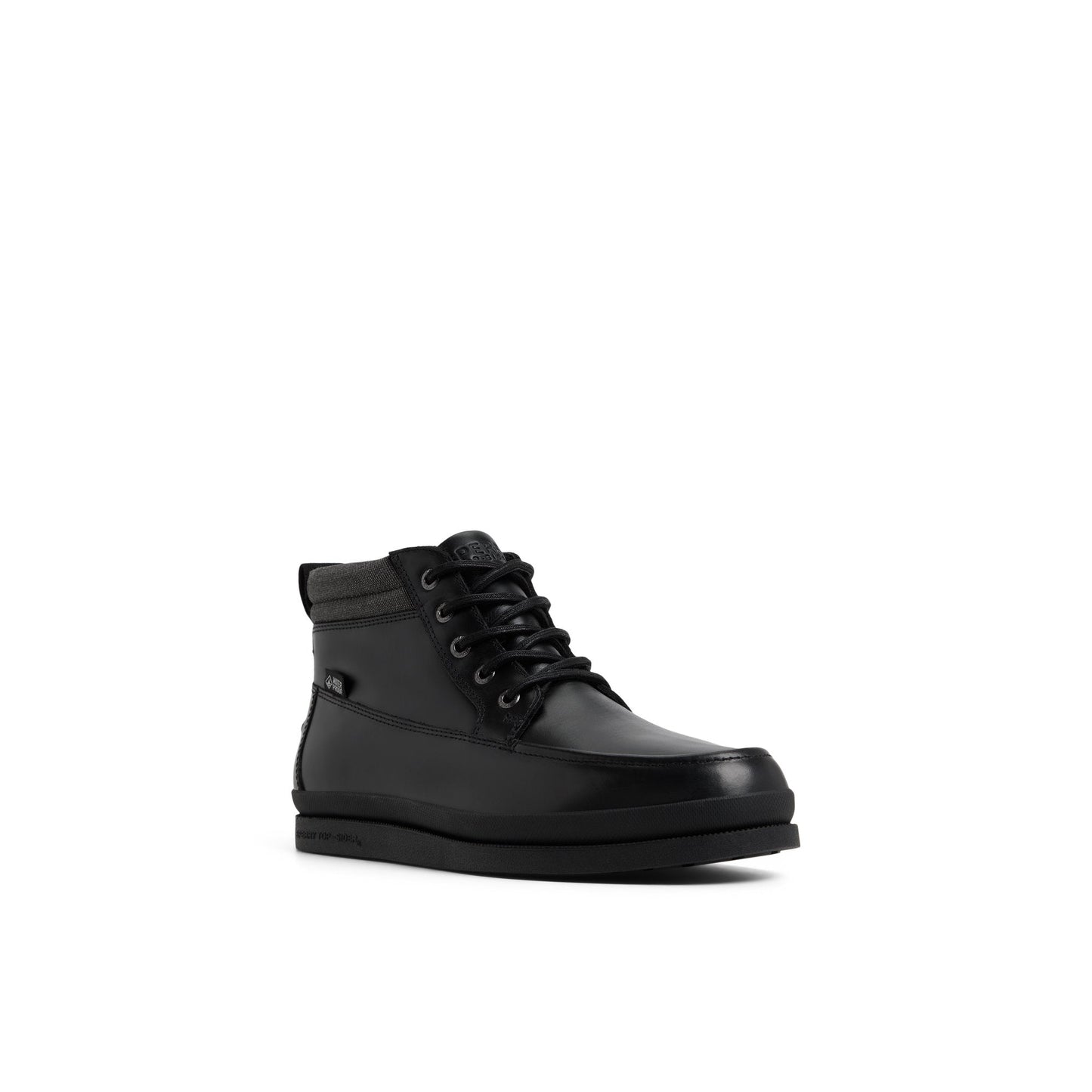 Tour Moc Mid Top Sneaker Black Sperry