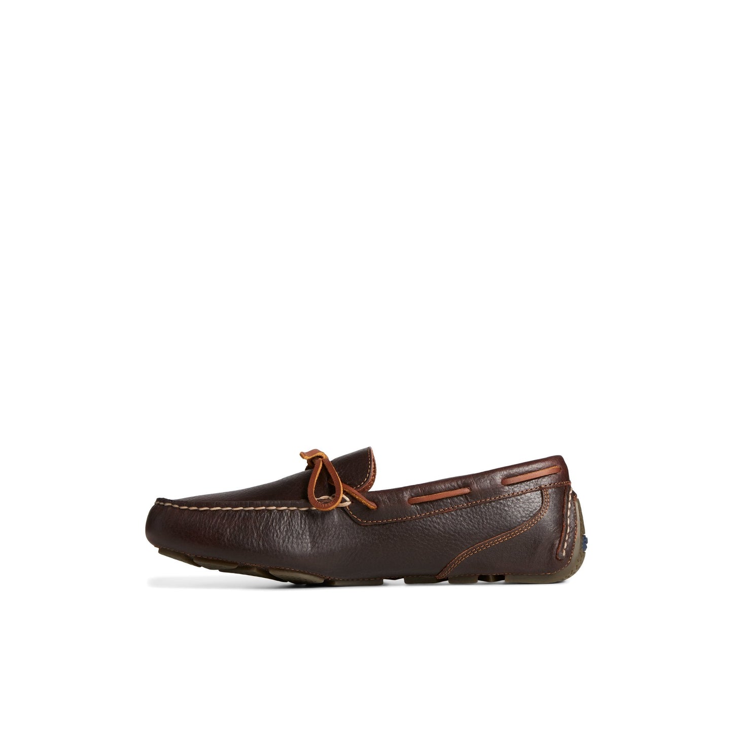 Davenport Pull Up Leather 1-Eye Driver Brown Sperry