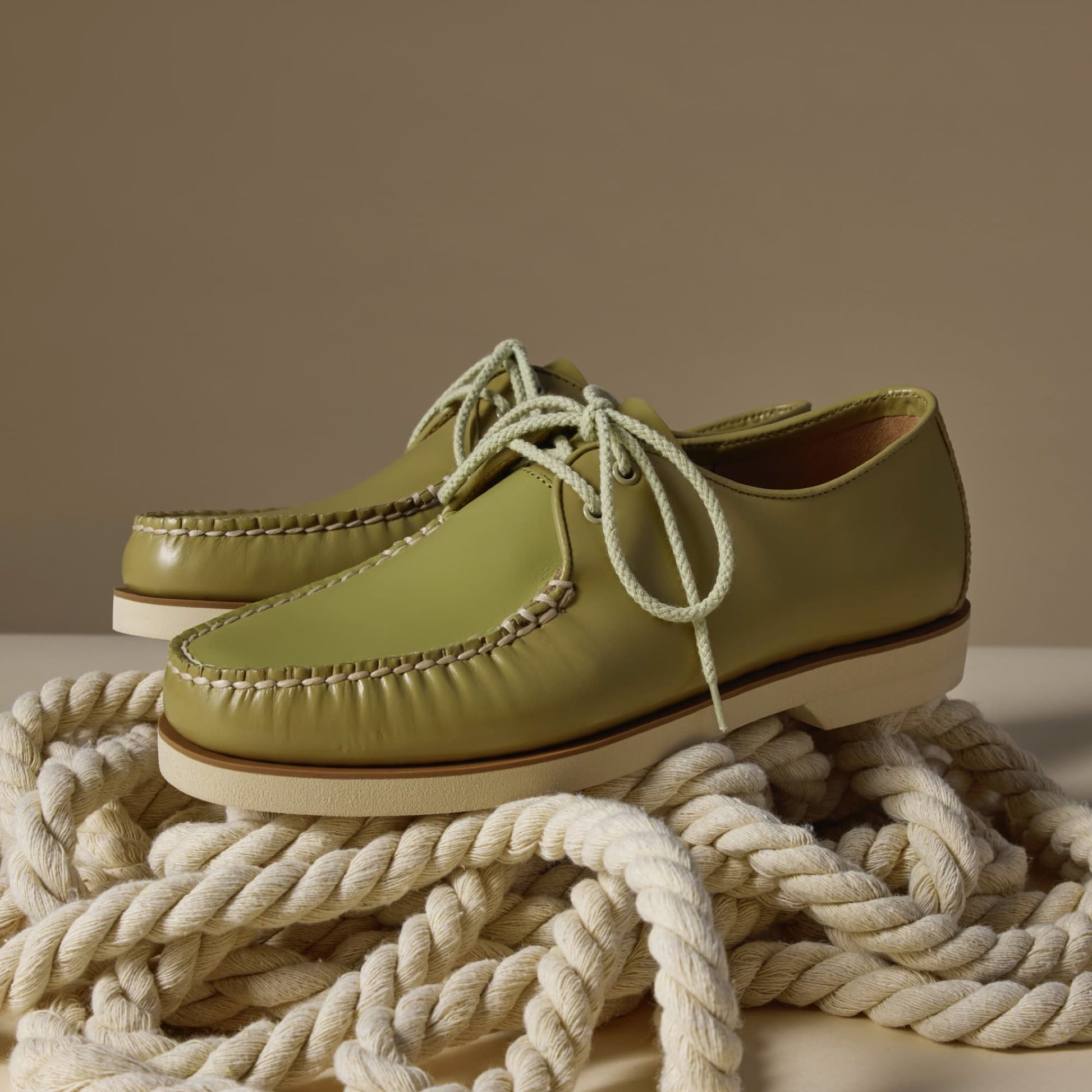 Classcaptoxf Green Unisex Loafers & Oxfords Sperry