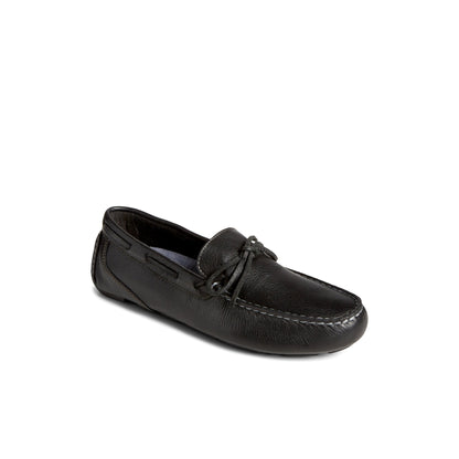 Davenport Pull Up Leather 1-Eye Driver Black Sperry