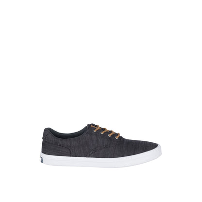 Striperiibat Black Men's Sneakers Sperry