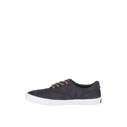 Striperiibat Black Men's Sneakers Sperry