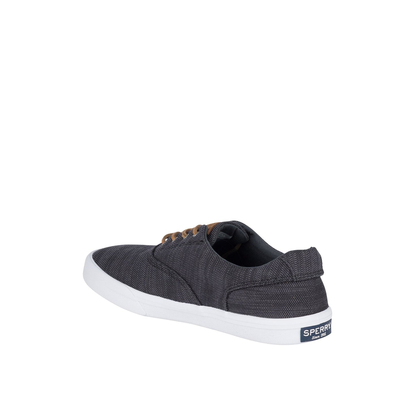 Striperiibat Black Men's Sneakers Sperry