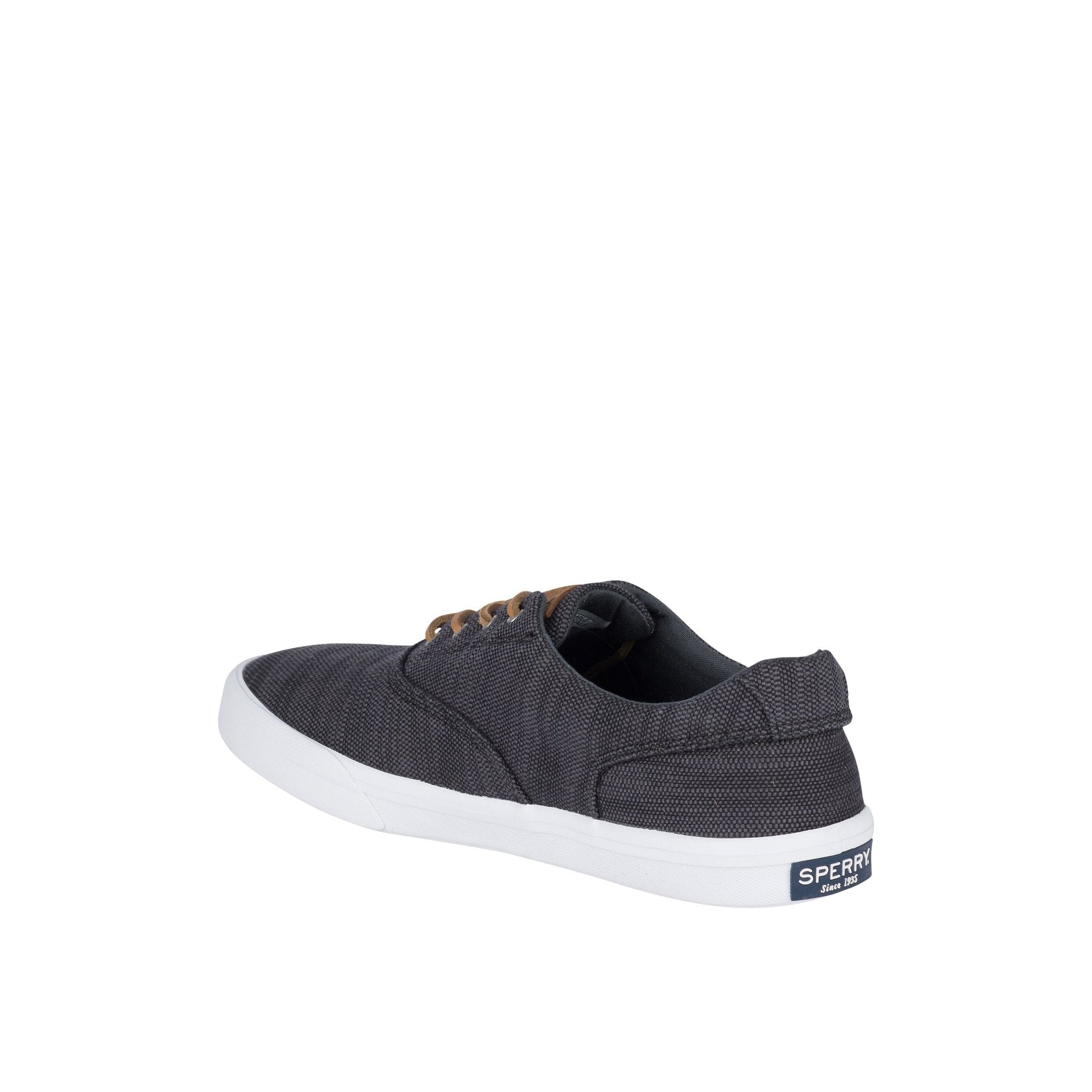 Striperiibat Black Men's Sneakers Sperry