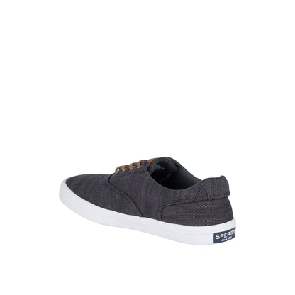 Striperiibat Black Men's Sneakers Sperry
