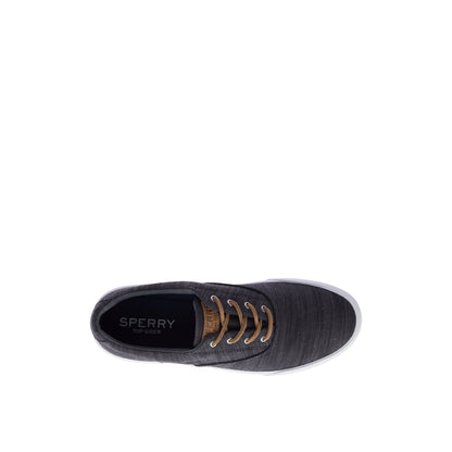 Striperiibat Black Men's Sneakers Sperry