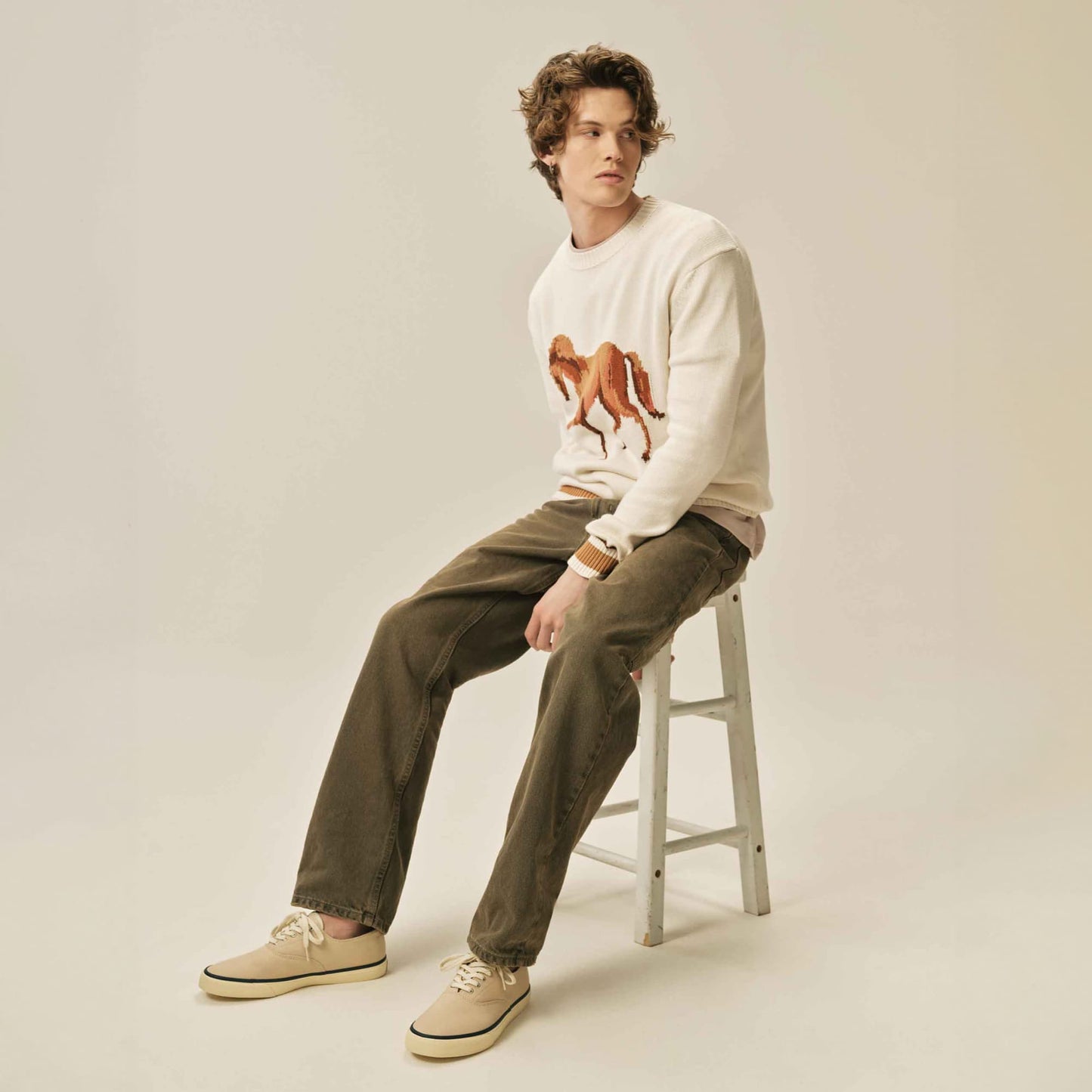 Classiccvo White/Multi Unisex Sneakers Sperry