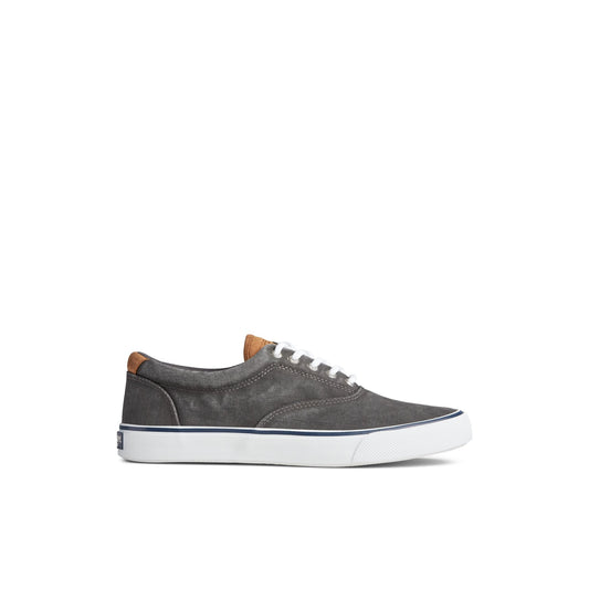 Striperiictx Black Unisex Sneakers Sperry