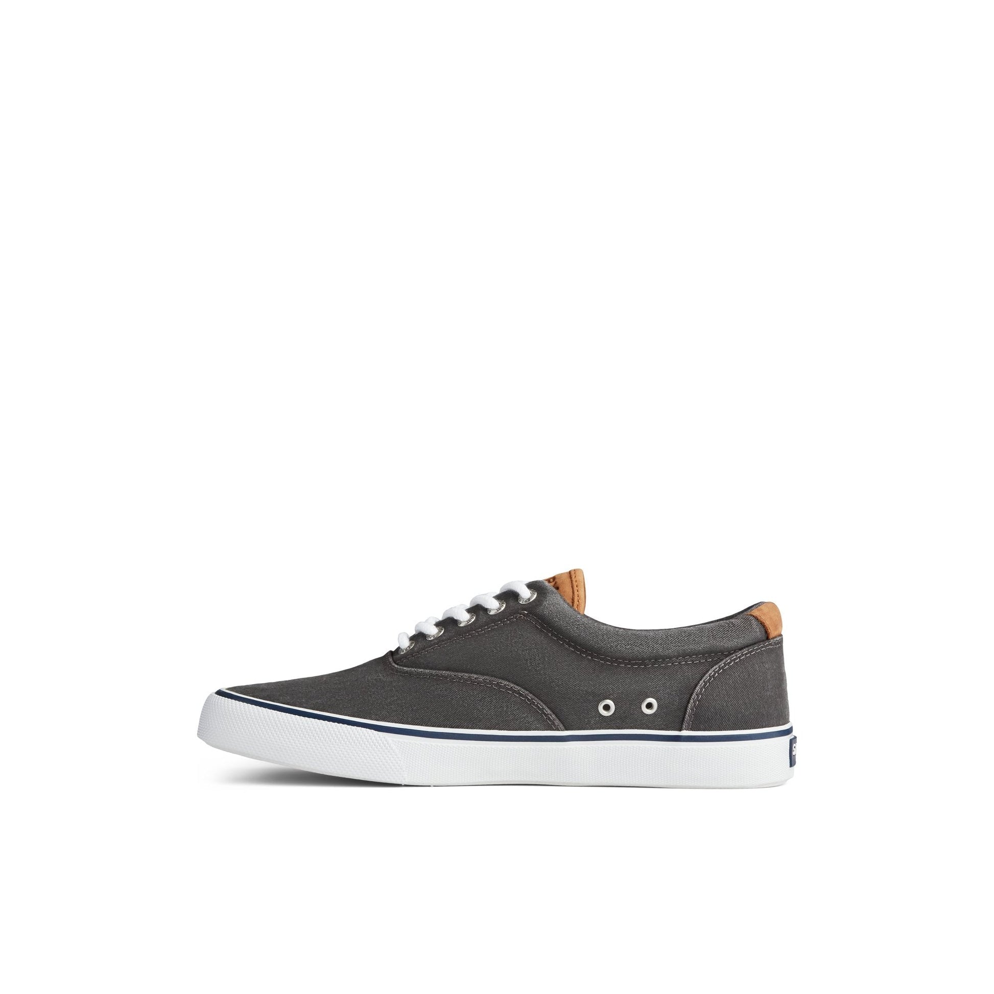 Striperiictx Black Unisex Sneakers Sperry