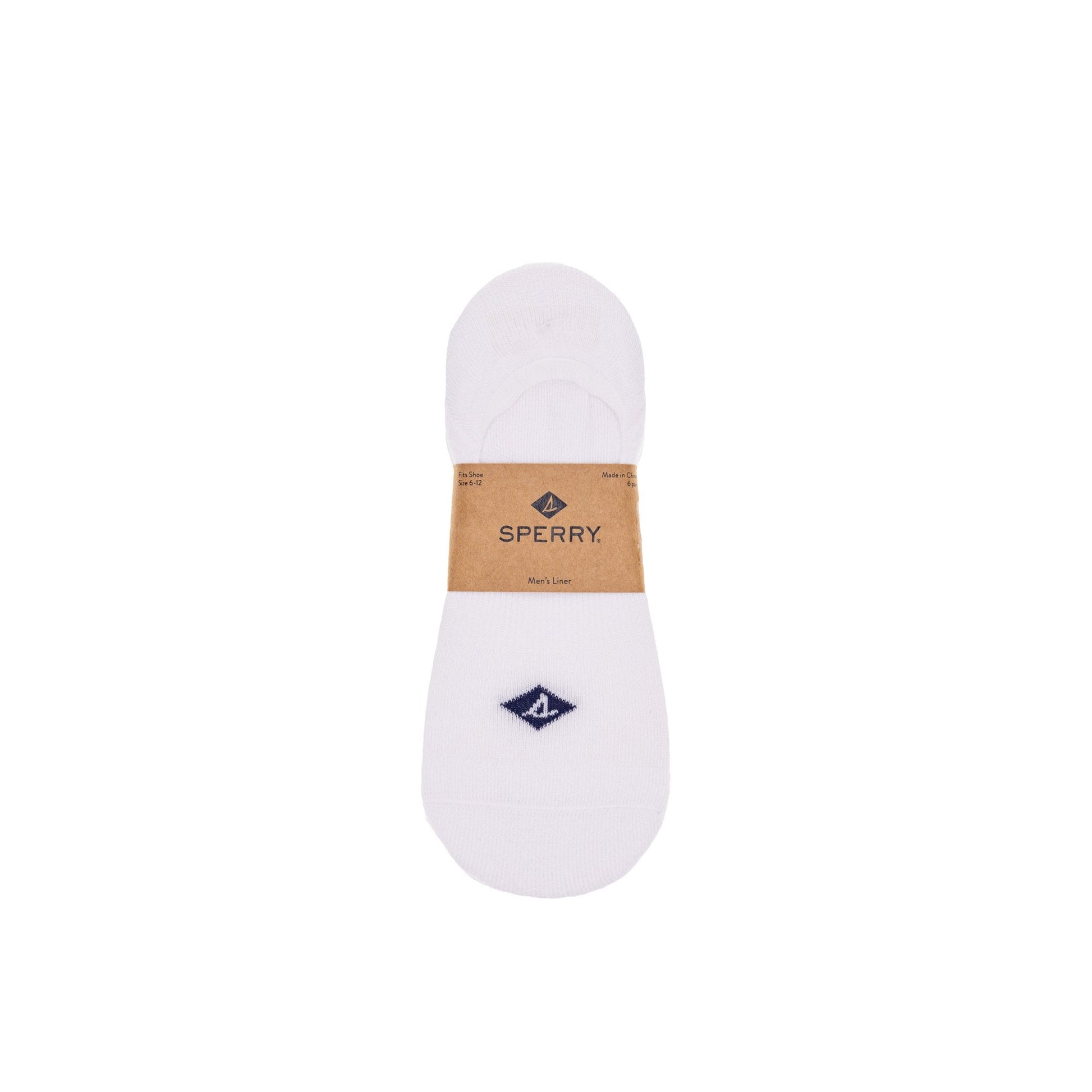 Sneaker Liner White Men's Socks & Liners Sperry
