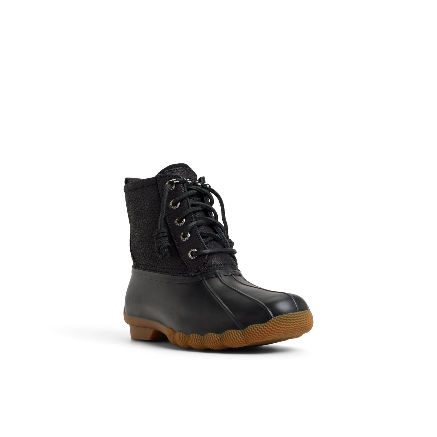 Saltwater™ Duck Lug Boot Black Sperry