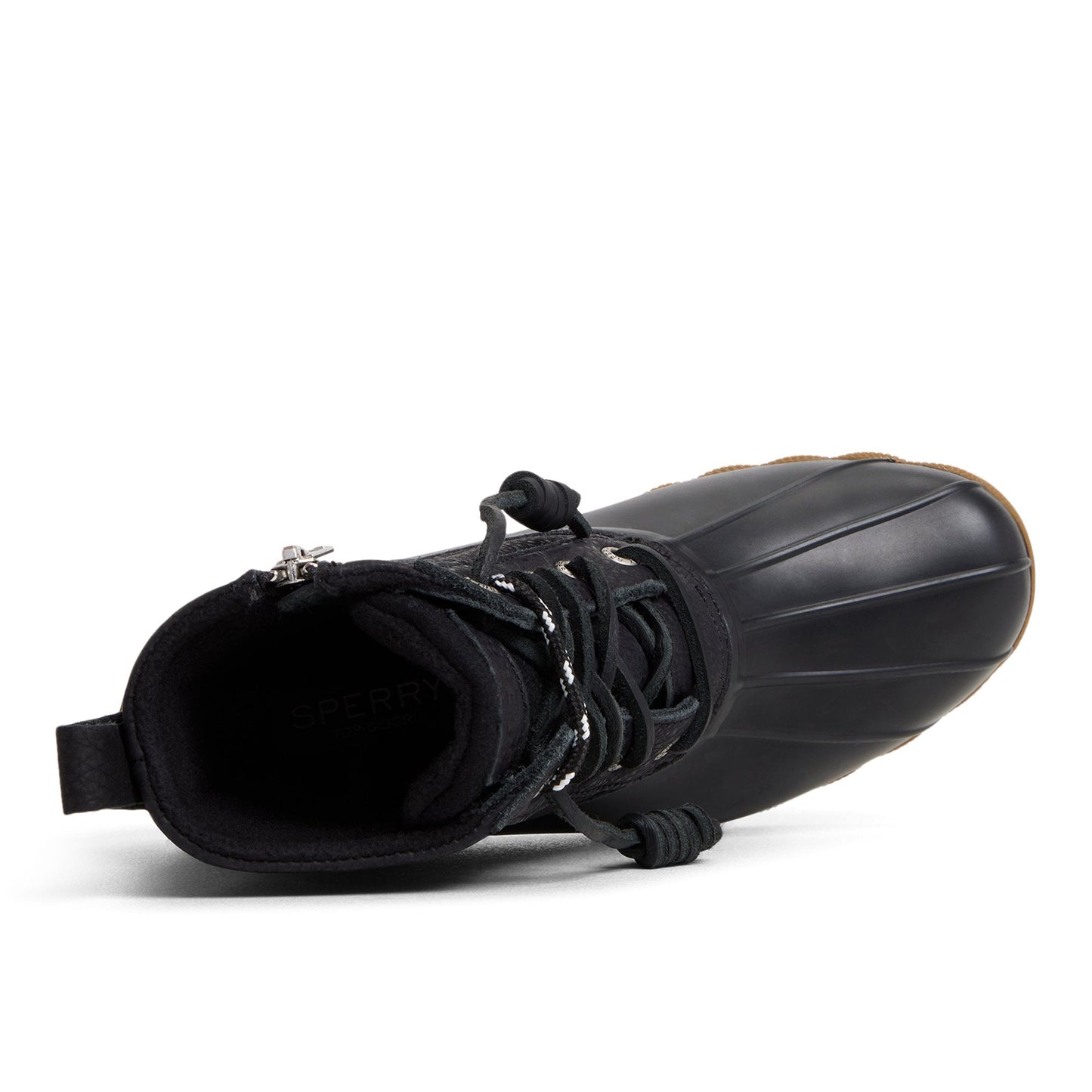 Saltwater™ Duck Lug Boot Black Sperry