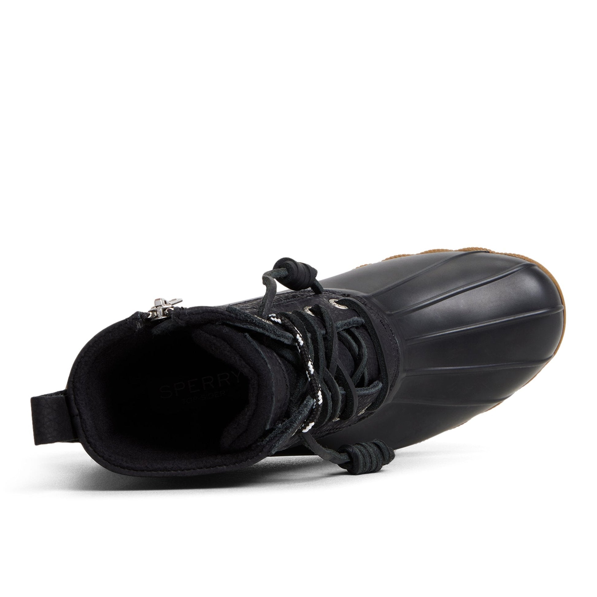 Saltwater™ Duck Lug Boot Black Sperry