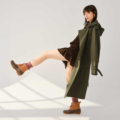 Saltwater™™ Duck Lug Boot Dark Brown Sperry