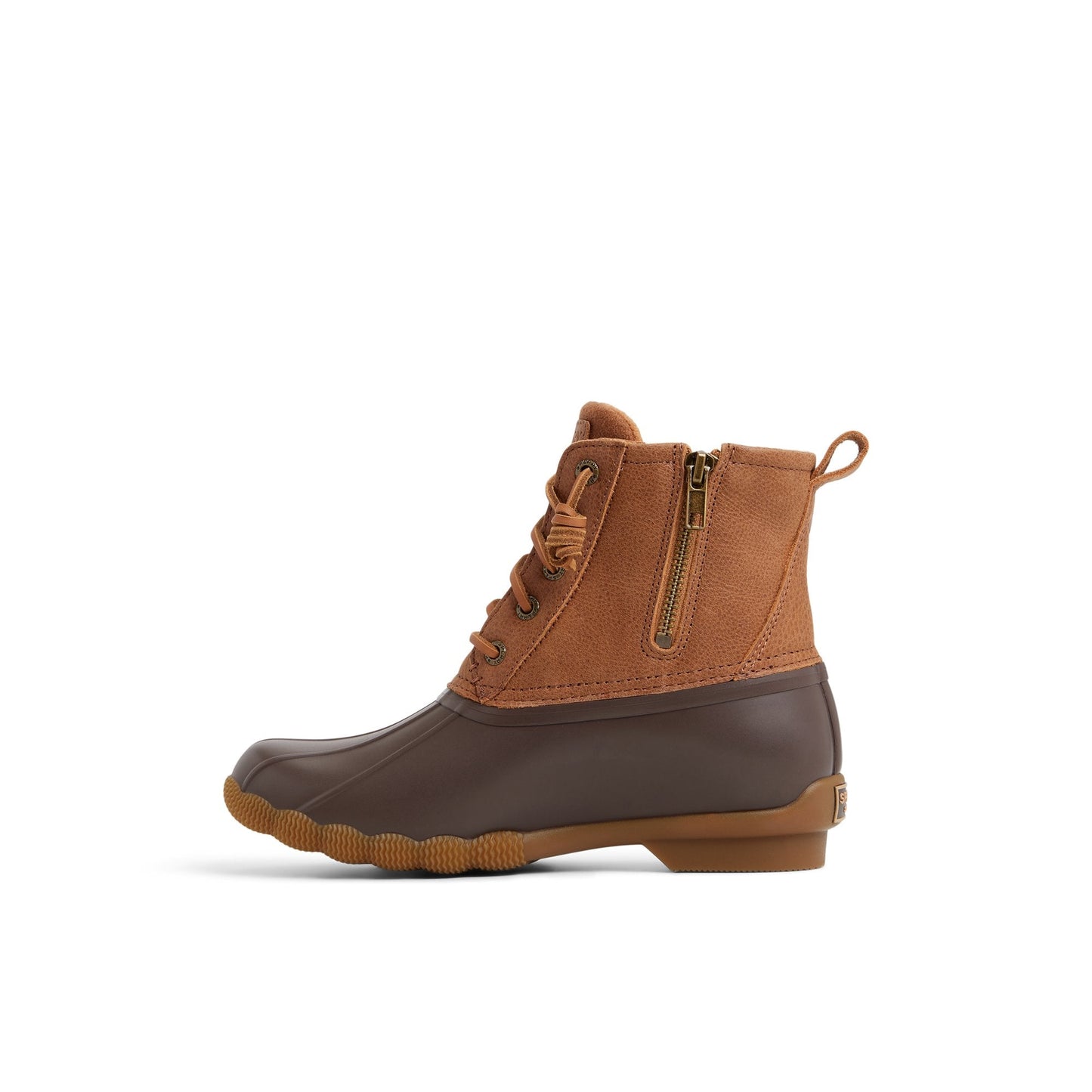 Saltwater™™ Duck Lug Boot Dark Brown Sperry