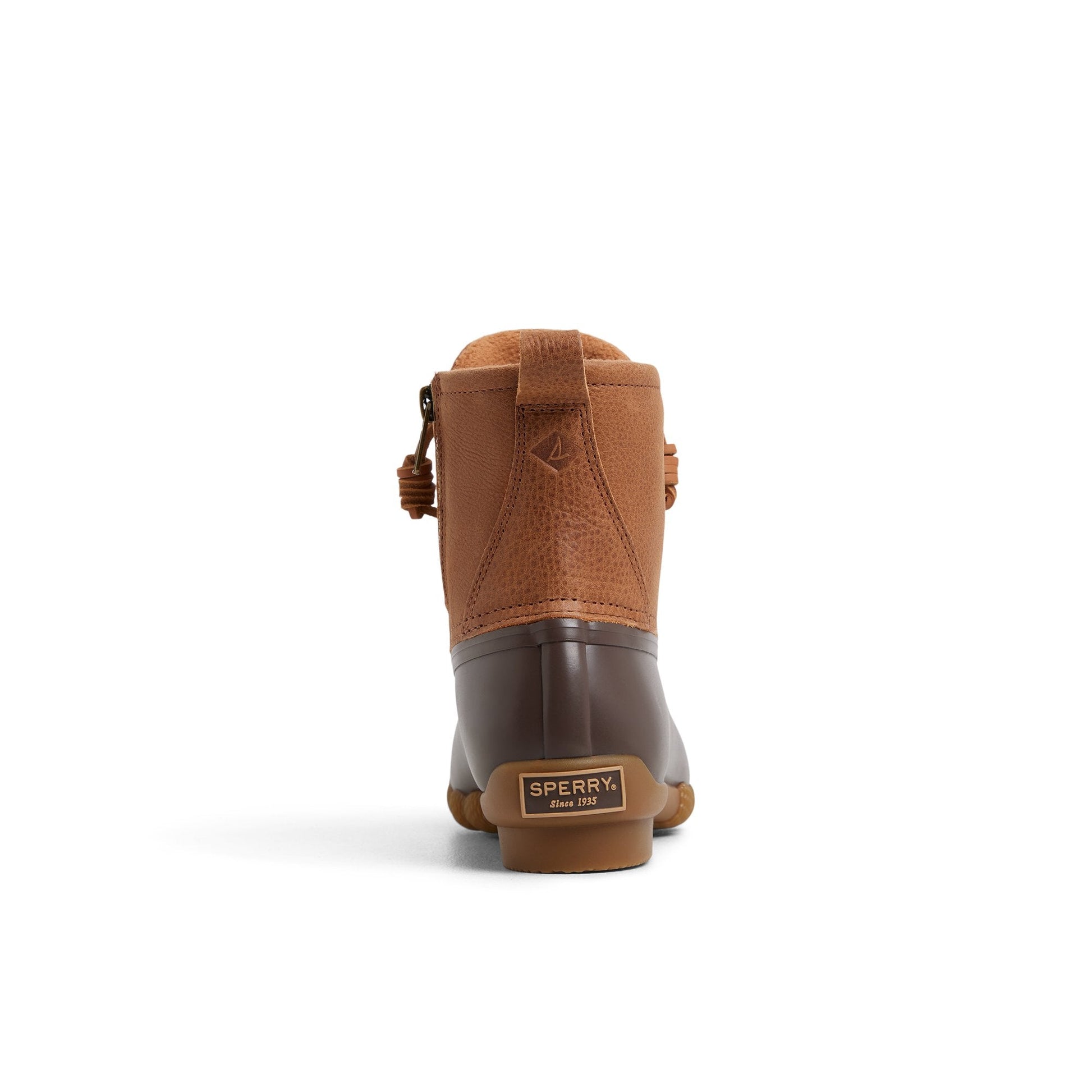 Saltwater™™ Duck Lug Boot Dark Brown Sperry