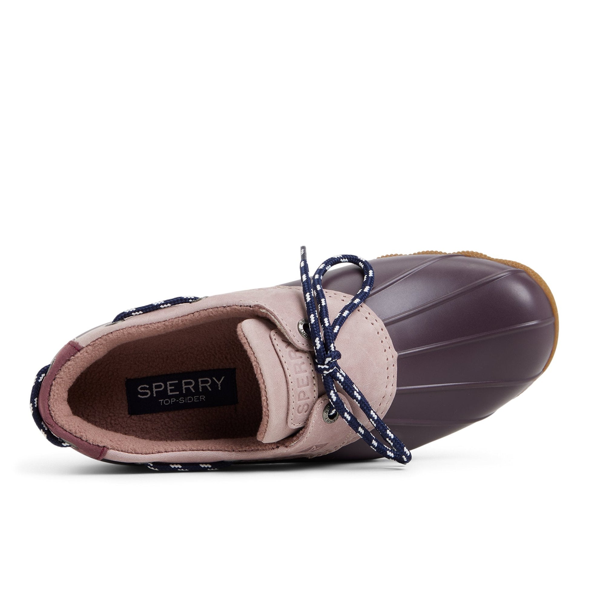 Saltwater™™ 1 Eye Duck Shoe Prune Sperry