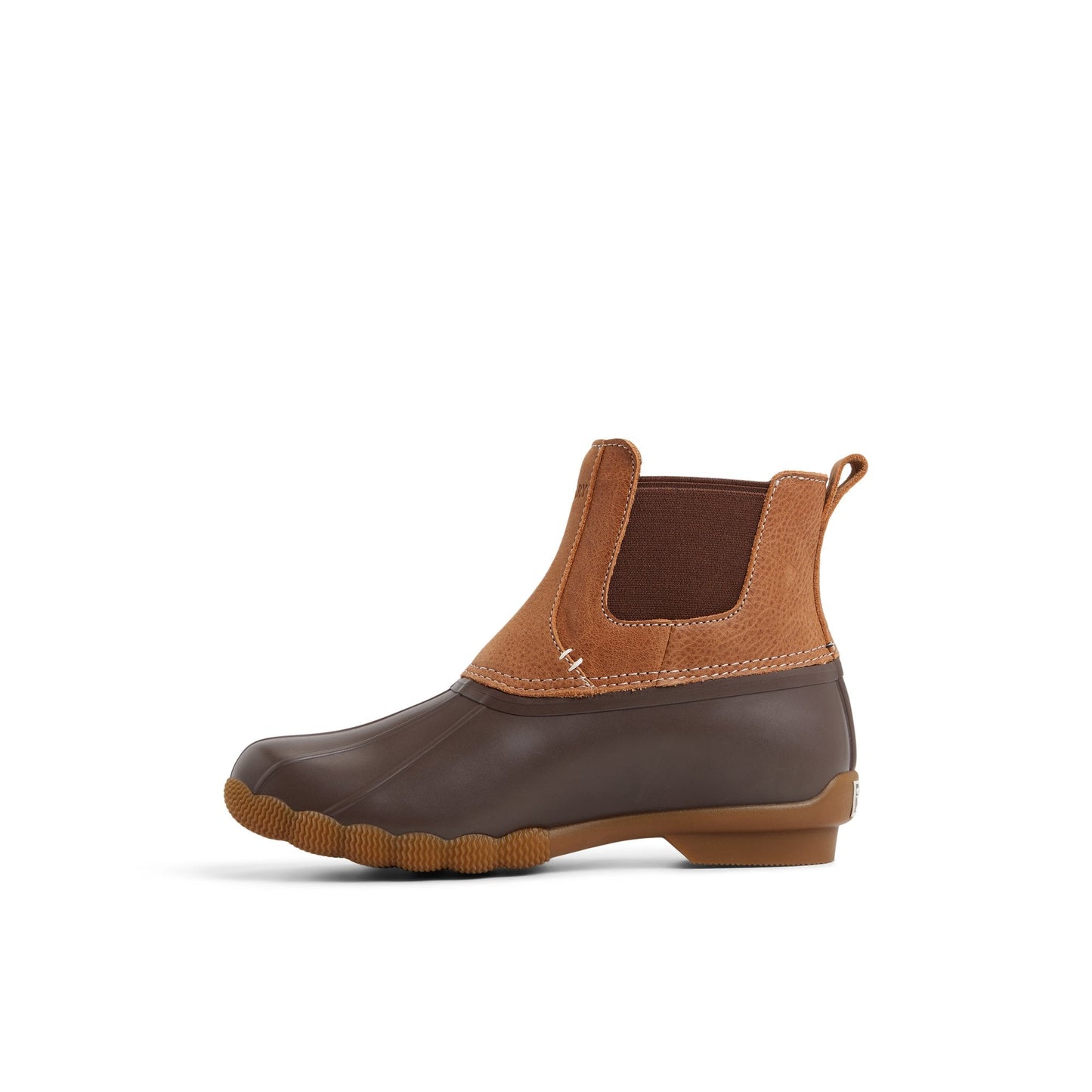 Saltwater™™ Duck Chelsea Boot Dark Brown Sperry