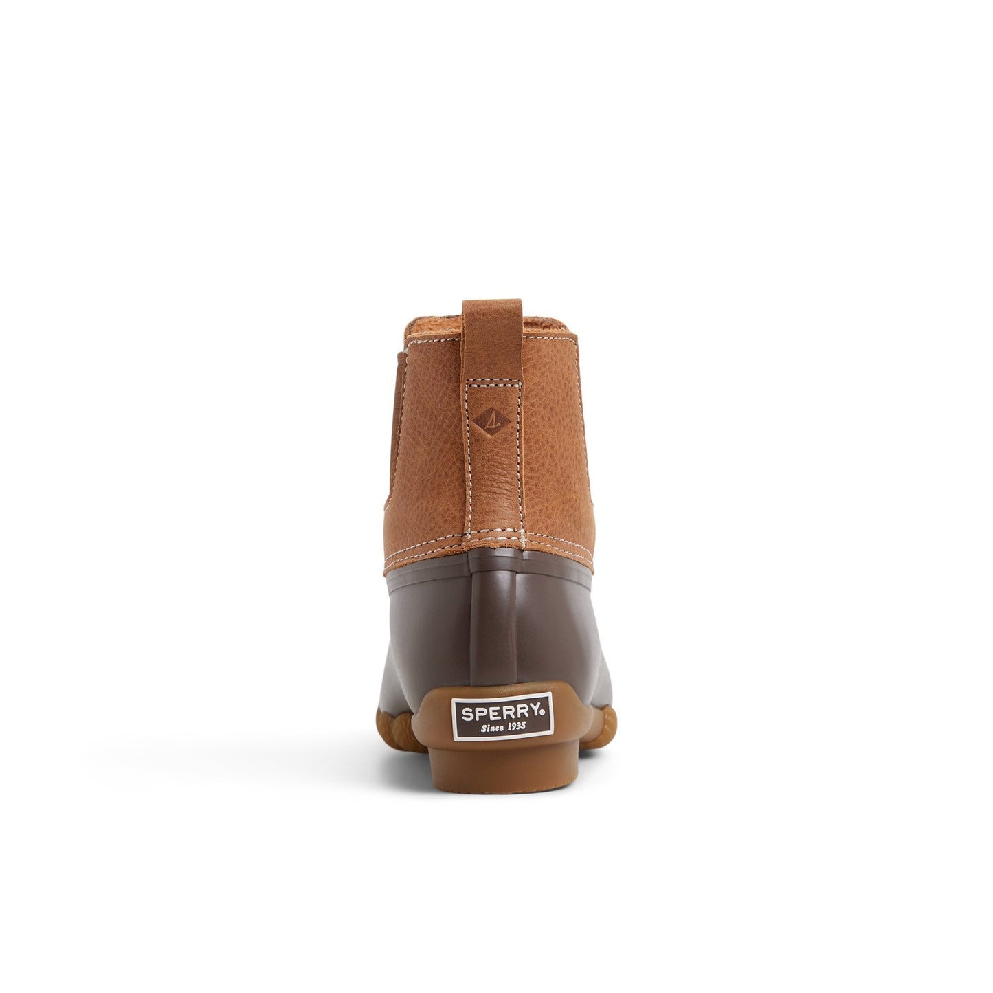 Saltwater™™ Duck Chelsea Boot Dark Brown Sperry