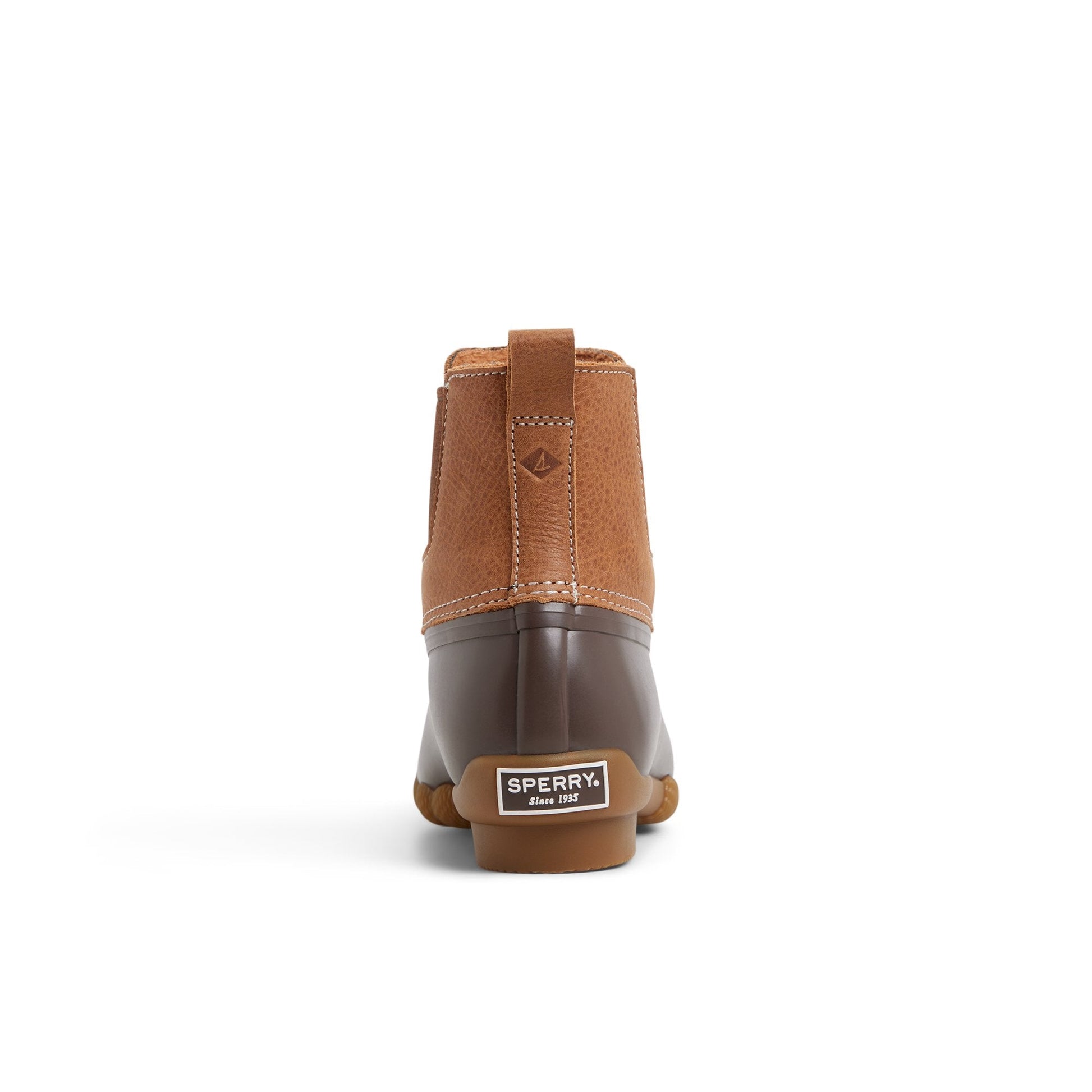 Saltwater™™ Duck Chelsea Boot Dark Brown Sperry