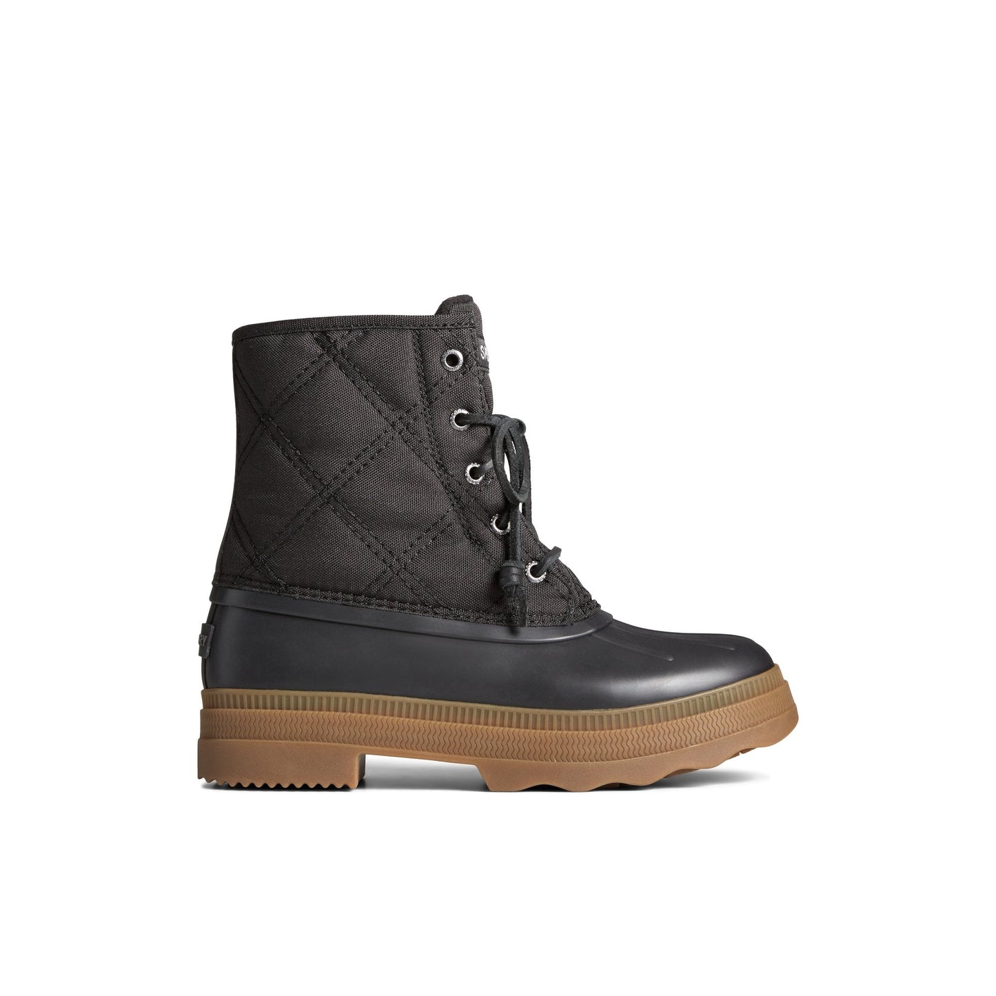 Saltwater™ 2.0 Textile Duck Boot Black Sperry