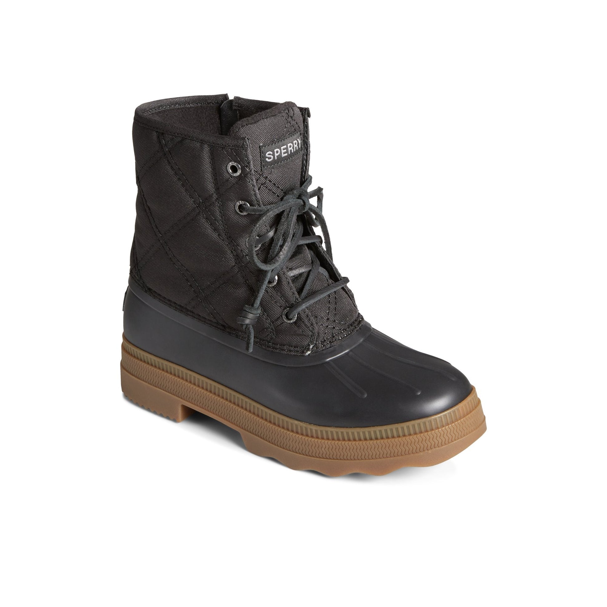 Saltwater™ 2.0 Textile Duck Boot Black Sperry
