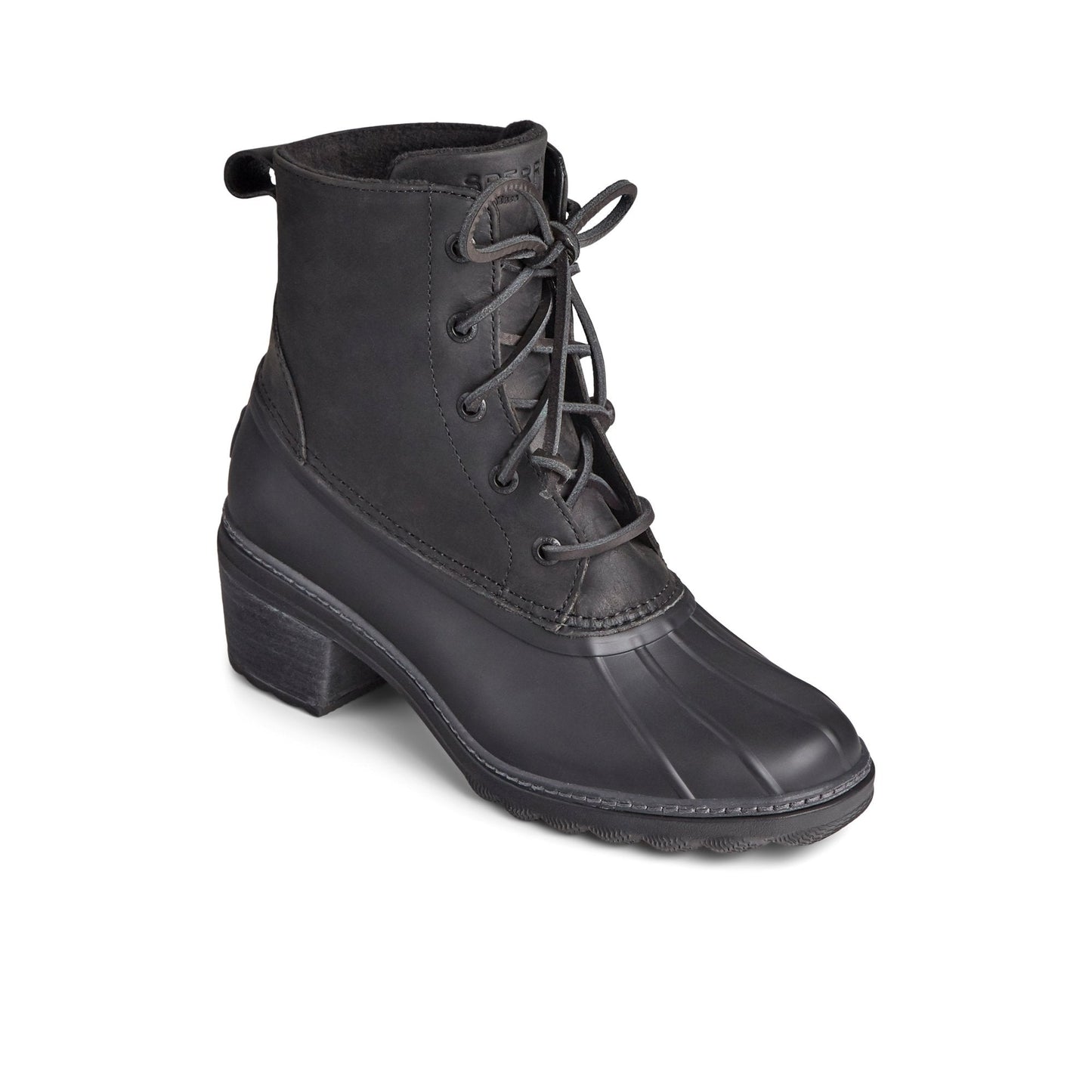 Saltwater Heel Leather Duck Boot Sperry