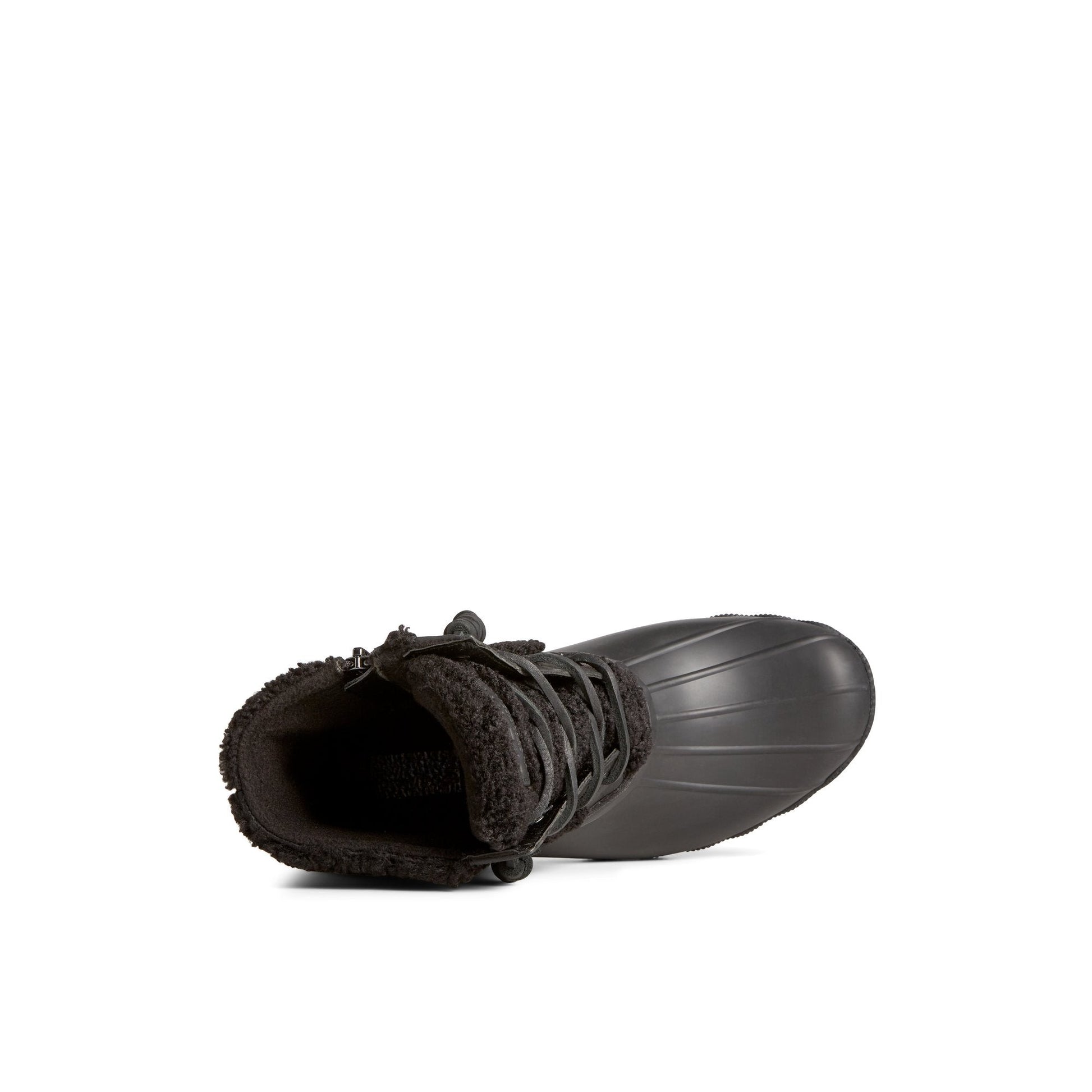 Saltwater™ Rainbow Sherpa Duck Boot Black Sperry