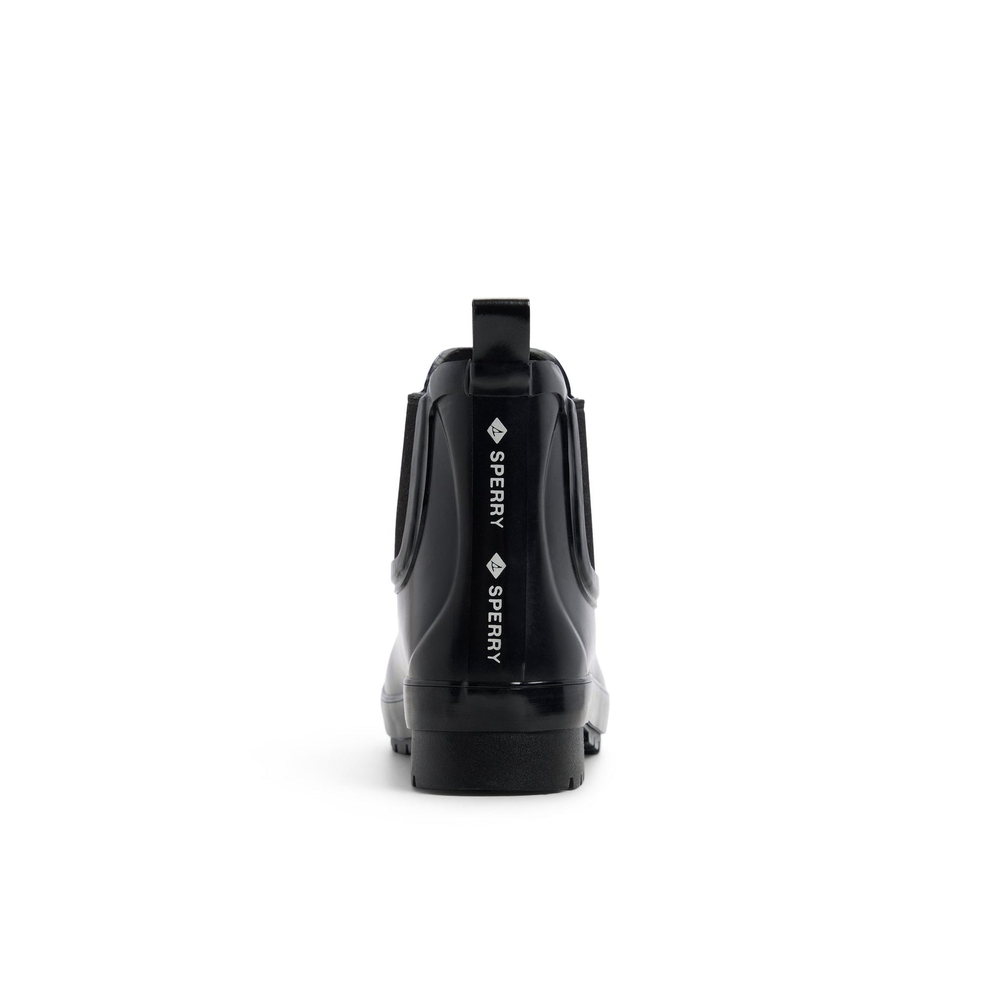 Drizzle Chelsea Rain Boot Black Sperry
