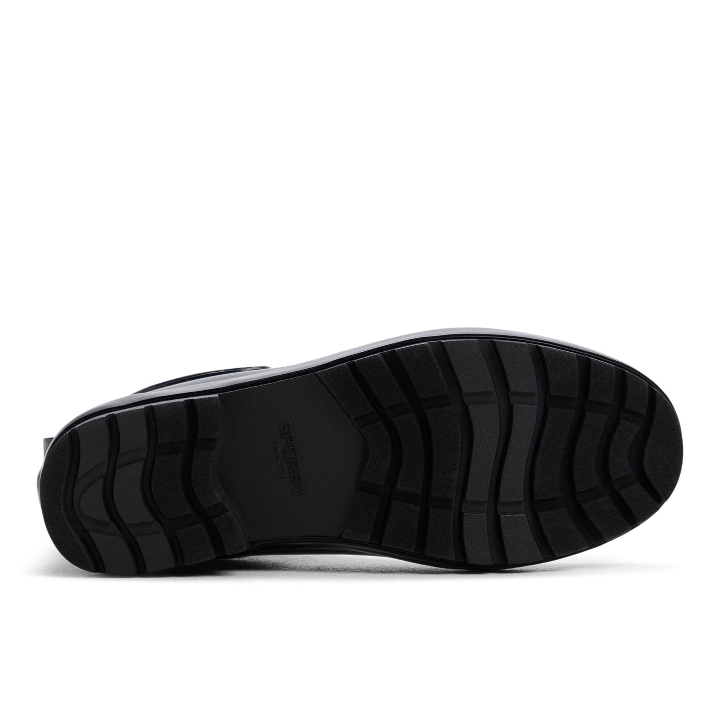 Drizzle Chelsea Rain Boot Black Sperry