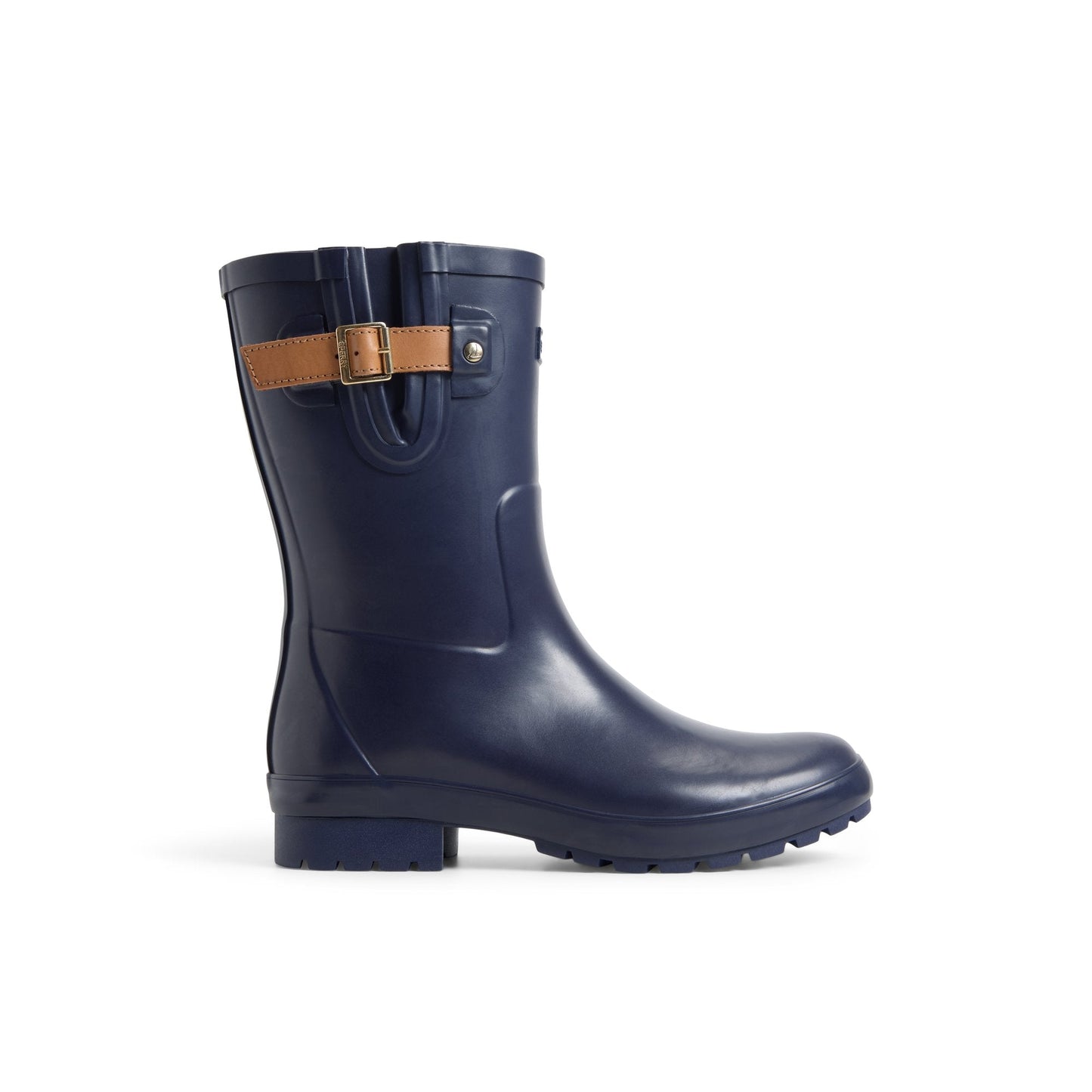 Drizzle Mid Calf Rain Boot Navy Sperry